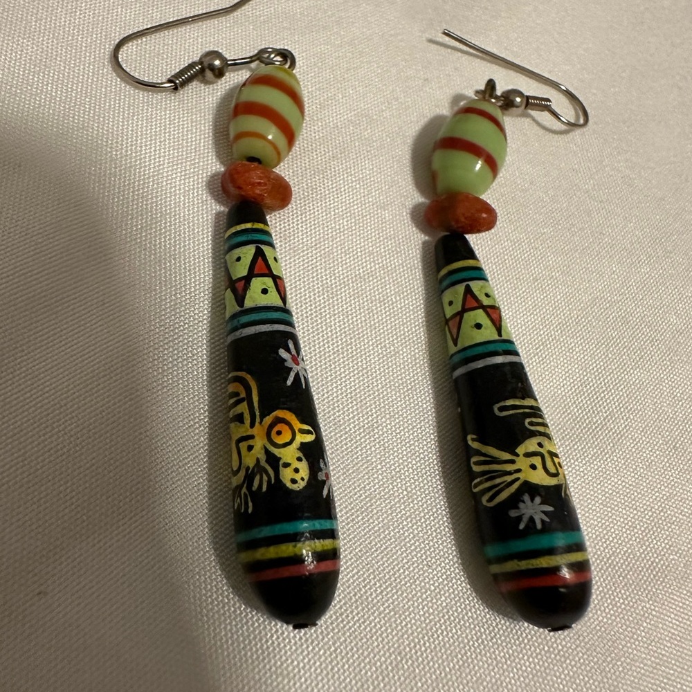 Dangle earrings
